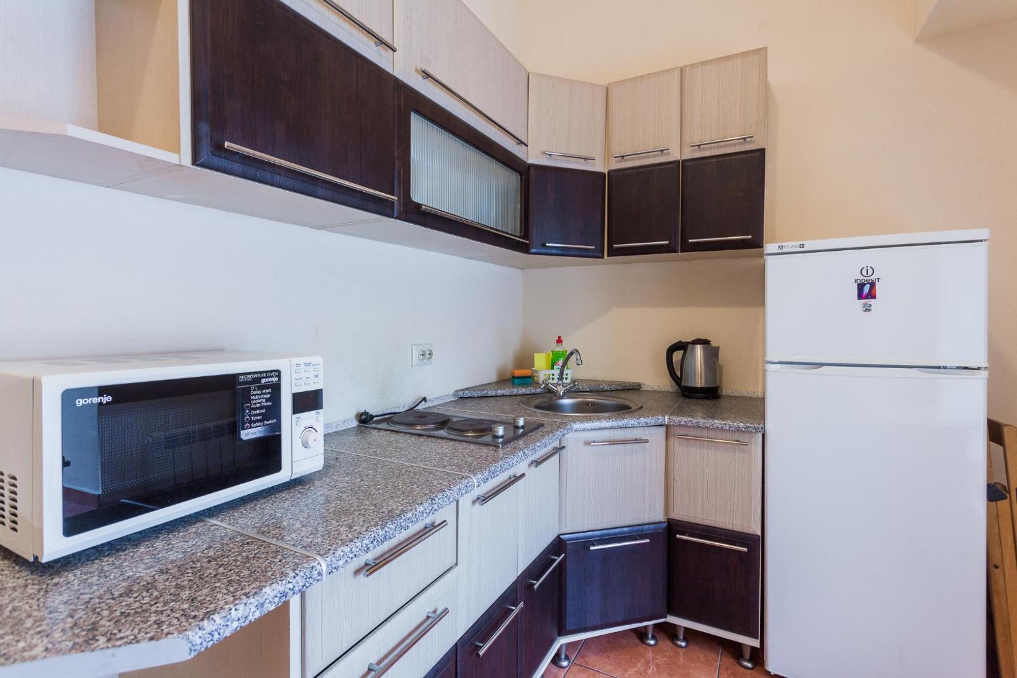 Apartment At Malaya Zhytomyrska 5 Kiew Exterior foto